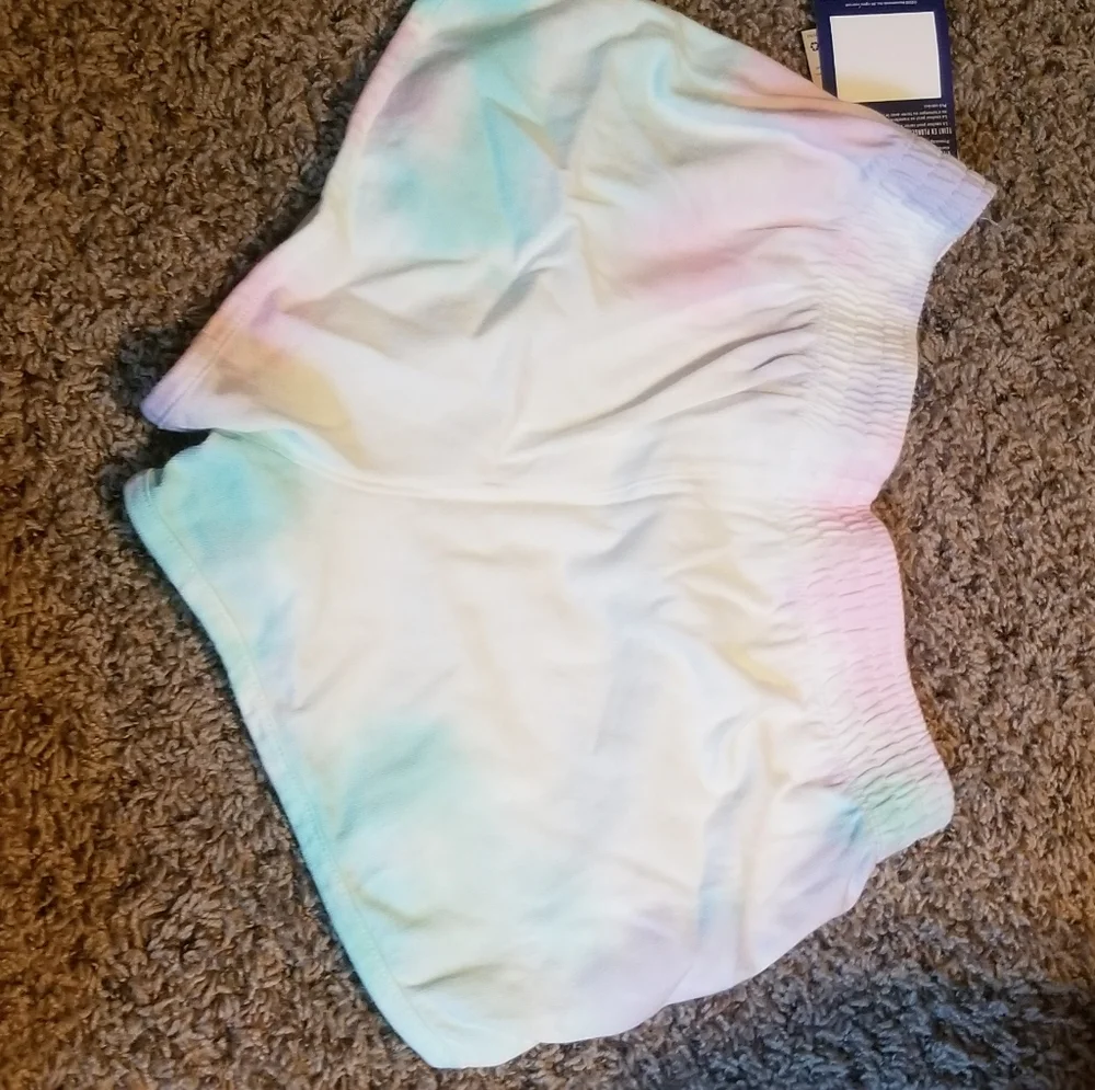 Tie dye shorts